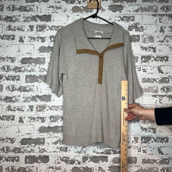 Peter Millar | women cashmere silk blend collared knit top - Picture 5 of 10